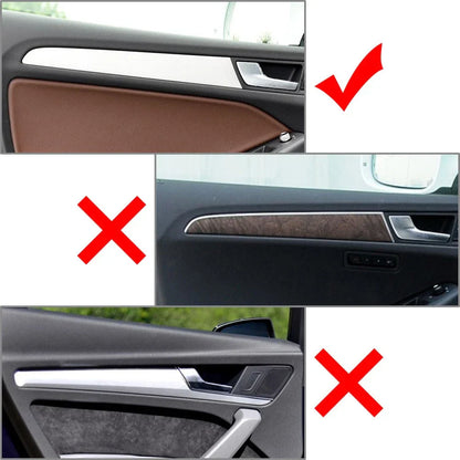 Interior Door Panel Trim for Audi Q5 SQ5 2010-2018 Piano Black