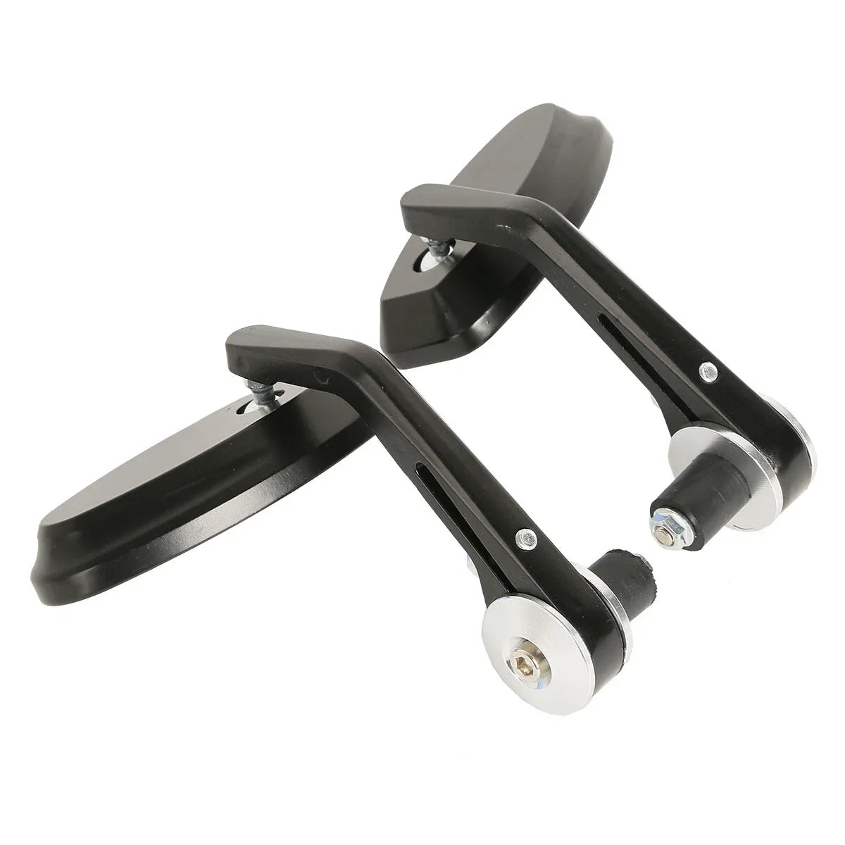 7/8" Handlebar Bar End Rearview Mirrors for Honda Street Bike Chopper