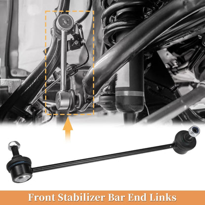 2 x Front Stabiliser Sway Bar Links for Mercedes-Benz C230 (2002-2007)