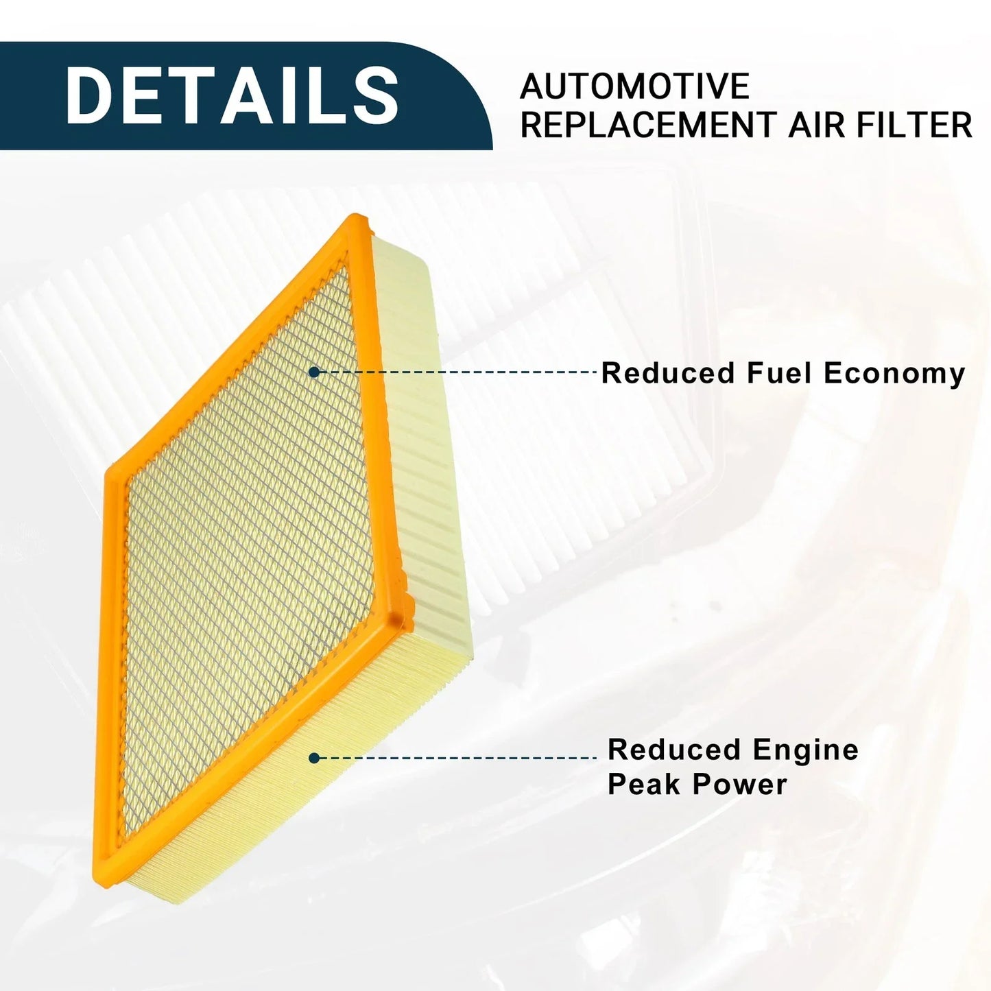 Cabin Air Filter for Chevrolet Silverado 1500 (2014-2018)