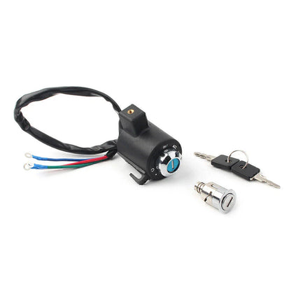 Ignition Switch Fuel Gas Cap Seat Lock Key for Harley Sportster 883 (1995-2003)