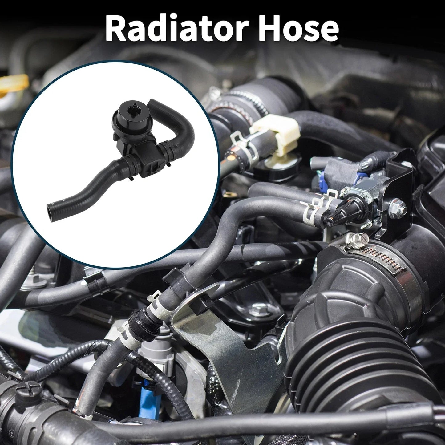 Radiator Hose for Porsche Cayenne 2011-2017 - Fits Coolant Tube