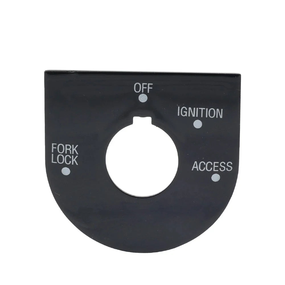Gloss Black Ignition Switch Panel Trim for Harley Road Glide FLTRU (98-13)