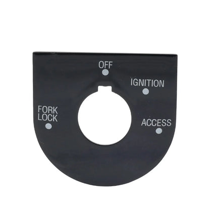 Gloss Black Ignition Switch Panel Trim for Harley Road Glide FLTRU (98-13)