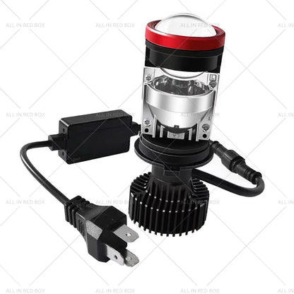 H4 Bi-LED Mini Lens Car Lamps 6000K