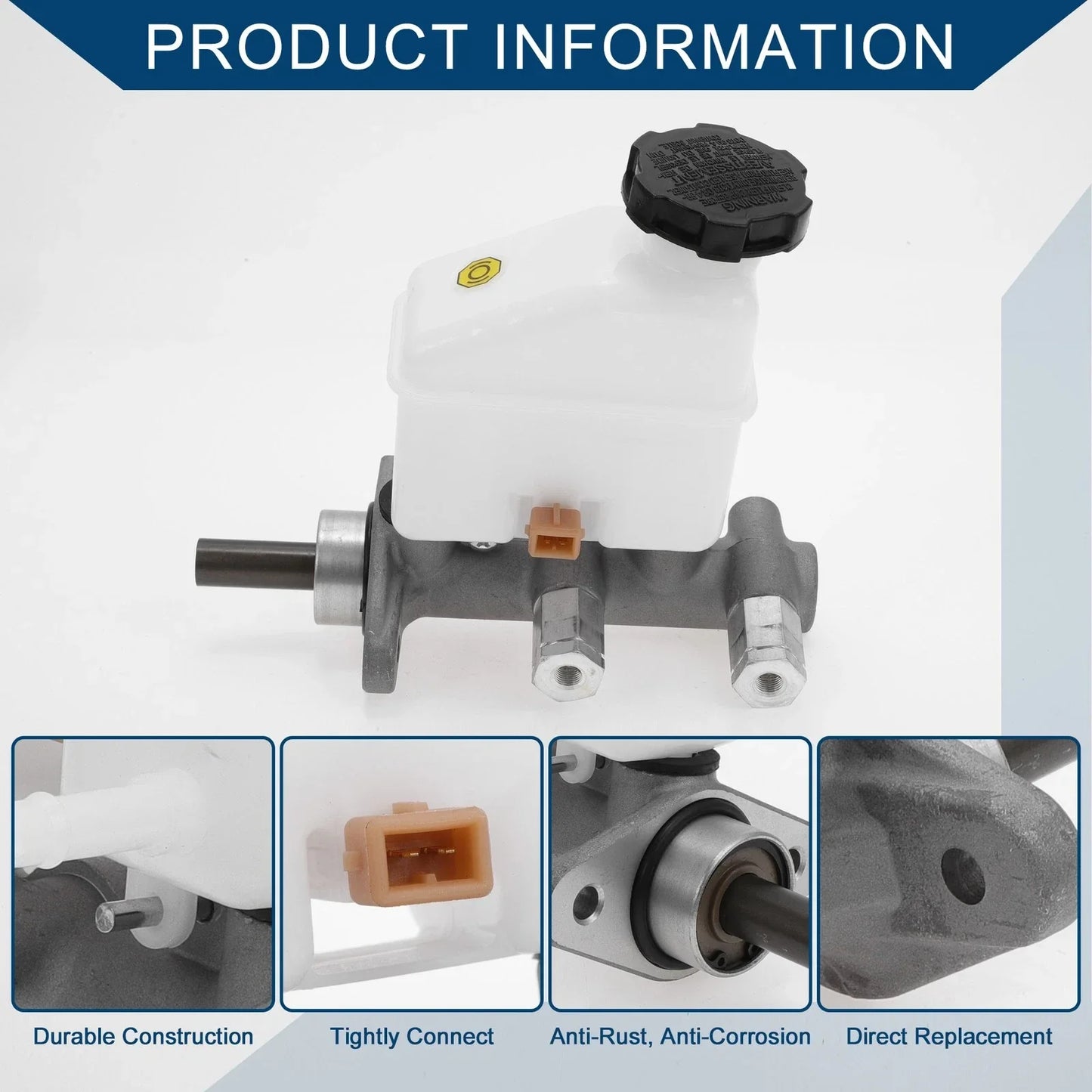 Brake Master Cylinder with Reservoir for Hyundai Elantra (2006-2008)
