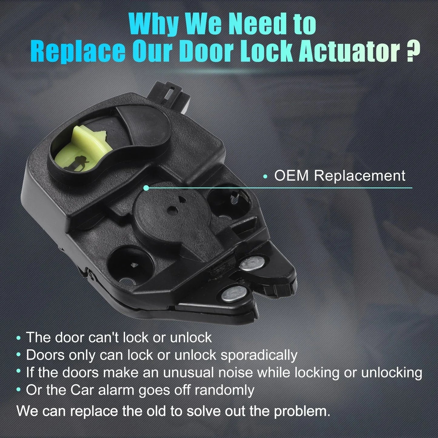 Rear Liftgate Door Lock Actuator Motor for Honda Accord, Civic (2018-2021)