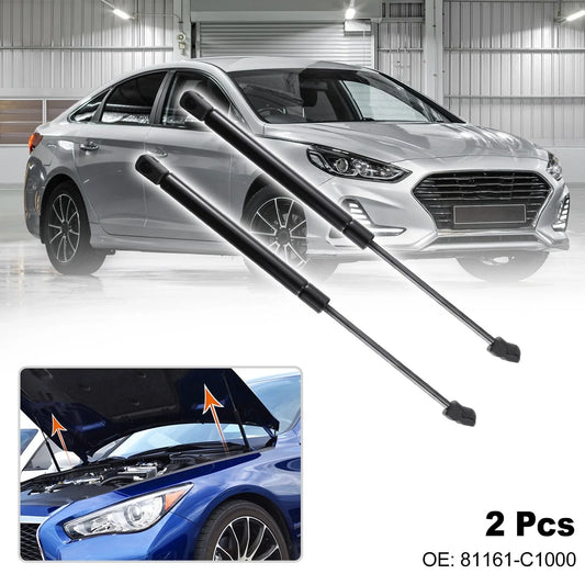 2 x Front Hood Lift Supports for Hyundai Sonata (2015-2017)