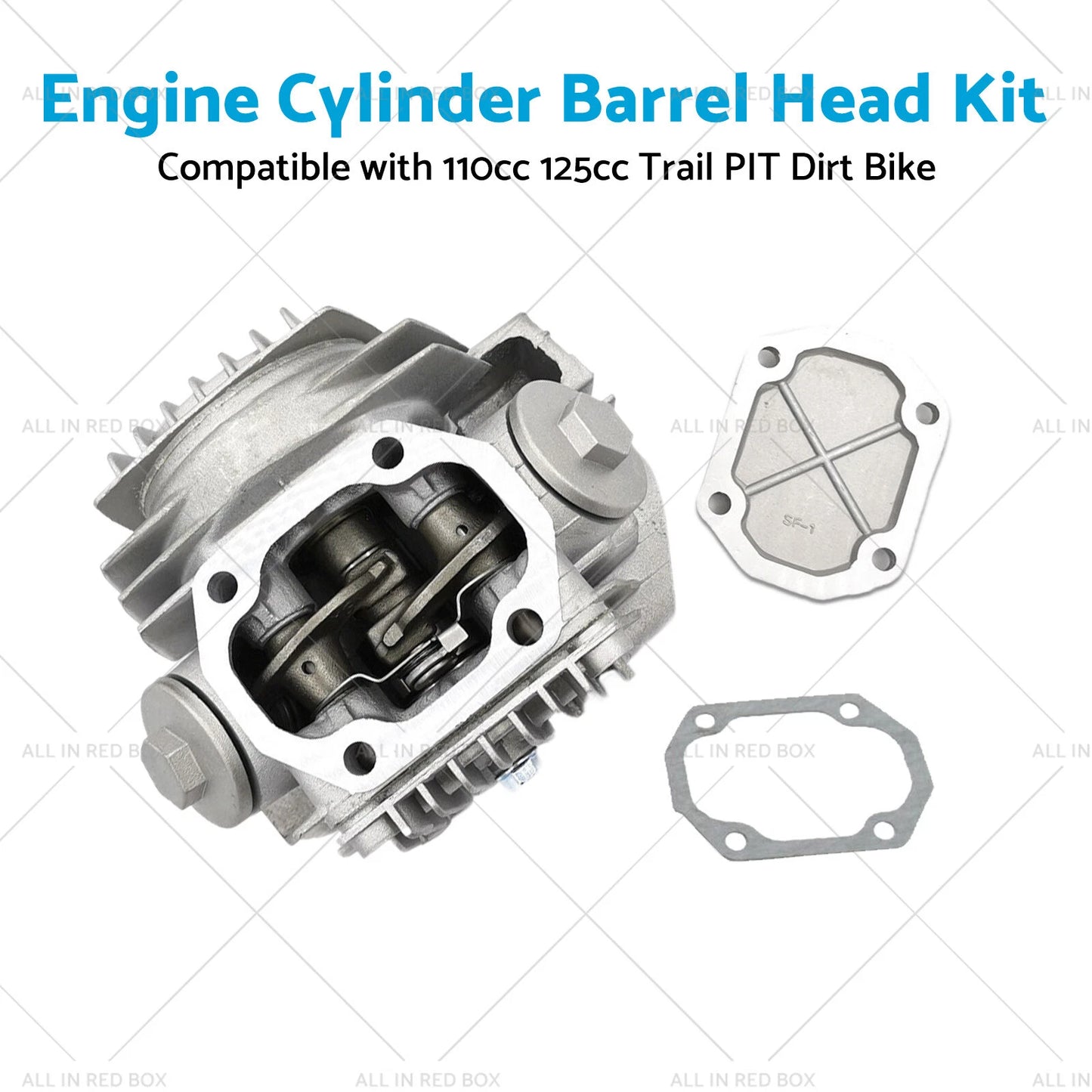 Engine Cylinder Barrel Head for 110cc 125cc Trail PIT Bike Quad Dirt