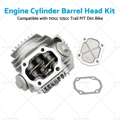 Engine Cylinder Barrel Head for 110cc 125cc Trail PIT Bike Quad Dirt