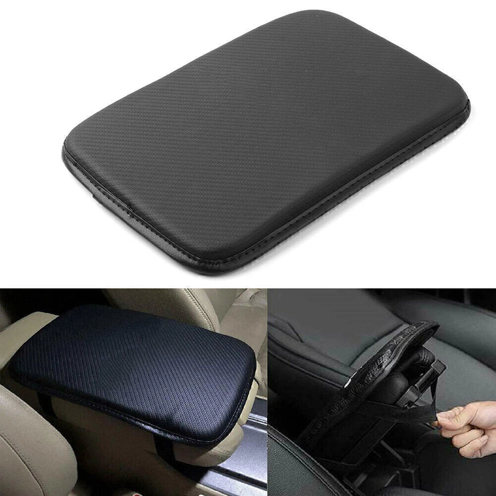 Carbon Center Console Armrest Cushion Mat Cover for Mercedes-Benz (All Years)