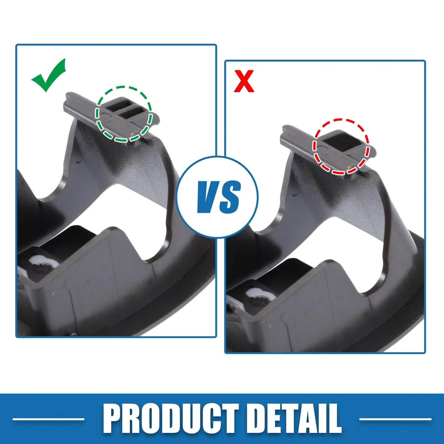 Rear Child Seat Anchor ISOFix Cover for Mercedes Benz (A-Class 2013-2023)