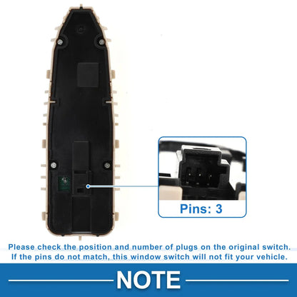 Front Driver Side Power Window Switch for Mercedes-Benz W213 (2017-2023)