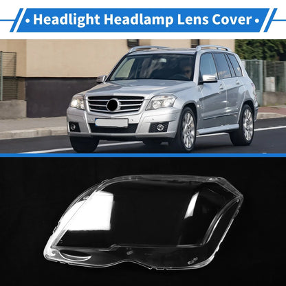 Car Front Left Headlight Lens Cover for Mercedes-Benz GLK (2009-2012)