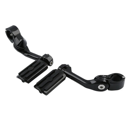 Engine Guard Highway Bar Footpegs Pegs Mount for Harley Touring (1997 - 2008)