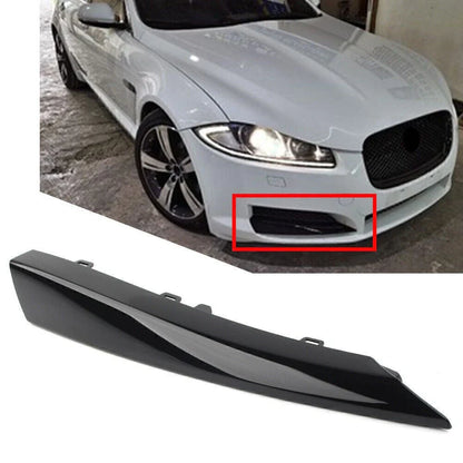 Bumper Side Grille Insert Cover Trim for Jaguar XF (2012-2015) Black