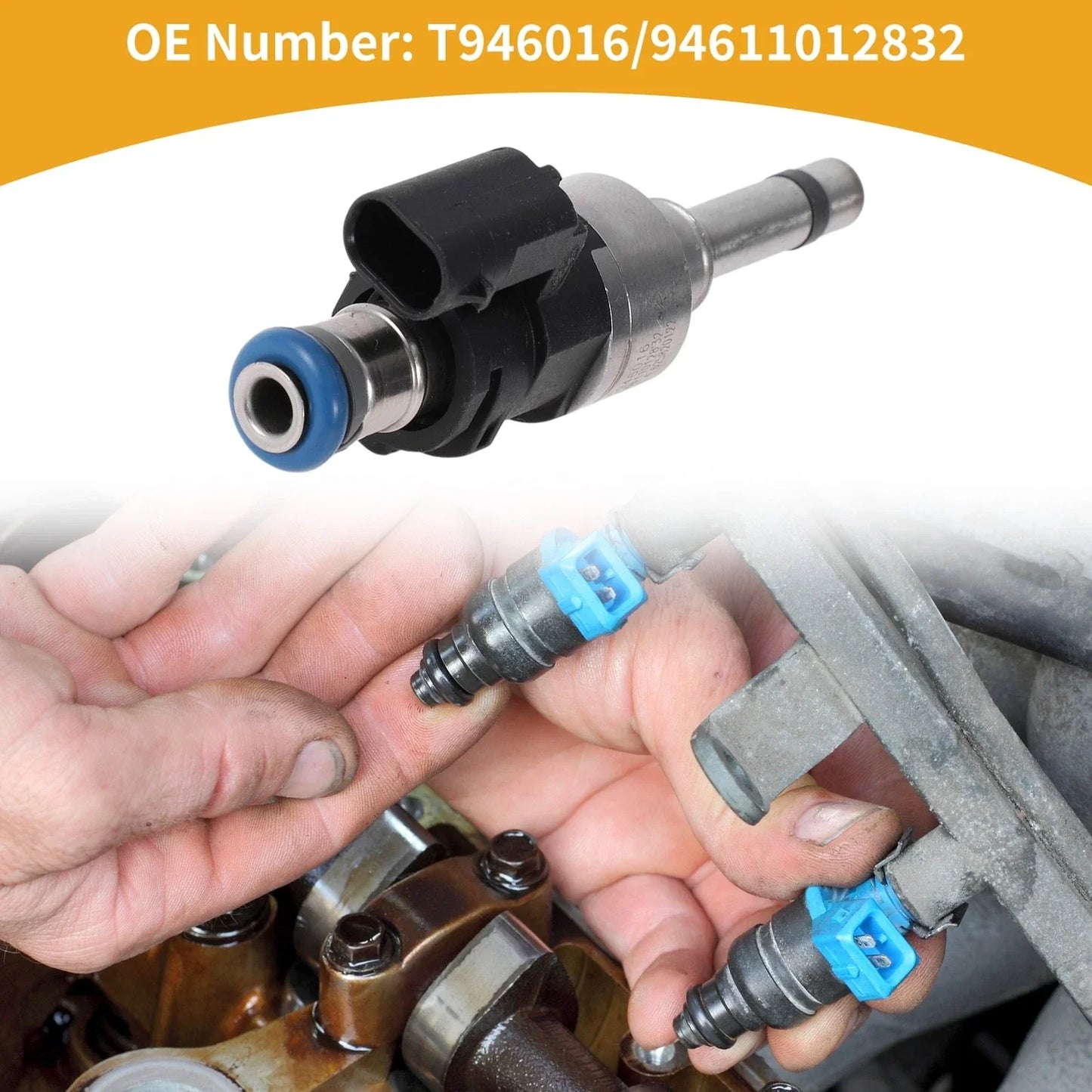 Fuel Injector for PORSCHE Macan Turbo 2016-2018 (1 x No.T946016/94611012832)