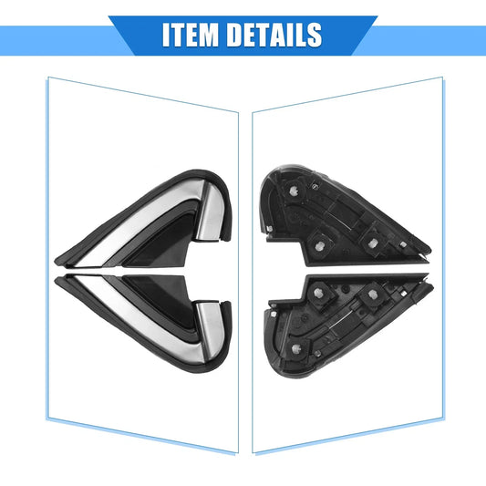 2 x Left Right Mirror Corner Triangle Fender Covers for Honda CR-V (2007-2011)