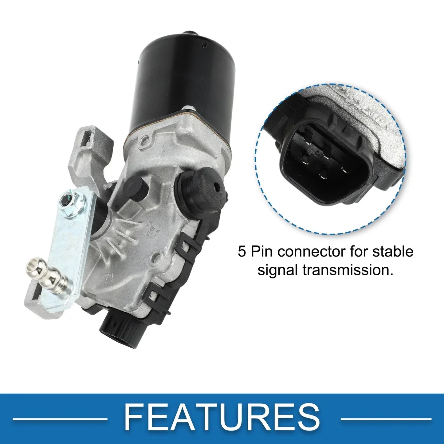 Windshield Wiper Motor for Lexus GX470 2003-2009 (2 x Motors)