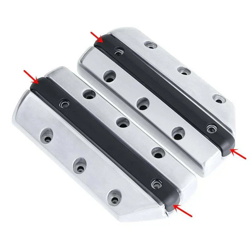 Matte Black Cylinder Head Cover Plate for Honda Goldwing 1800 (2001-2017)