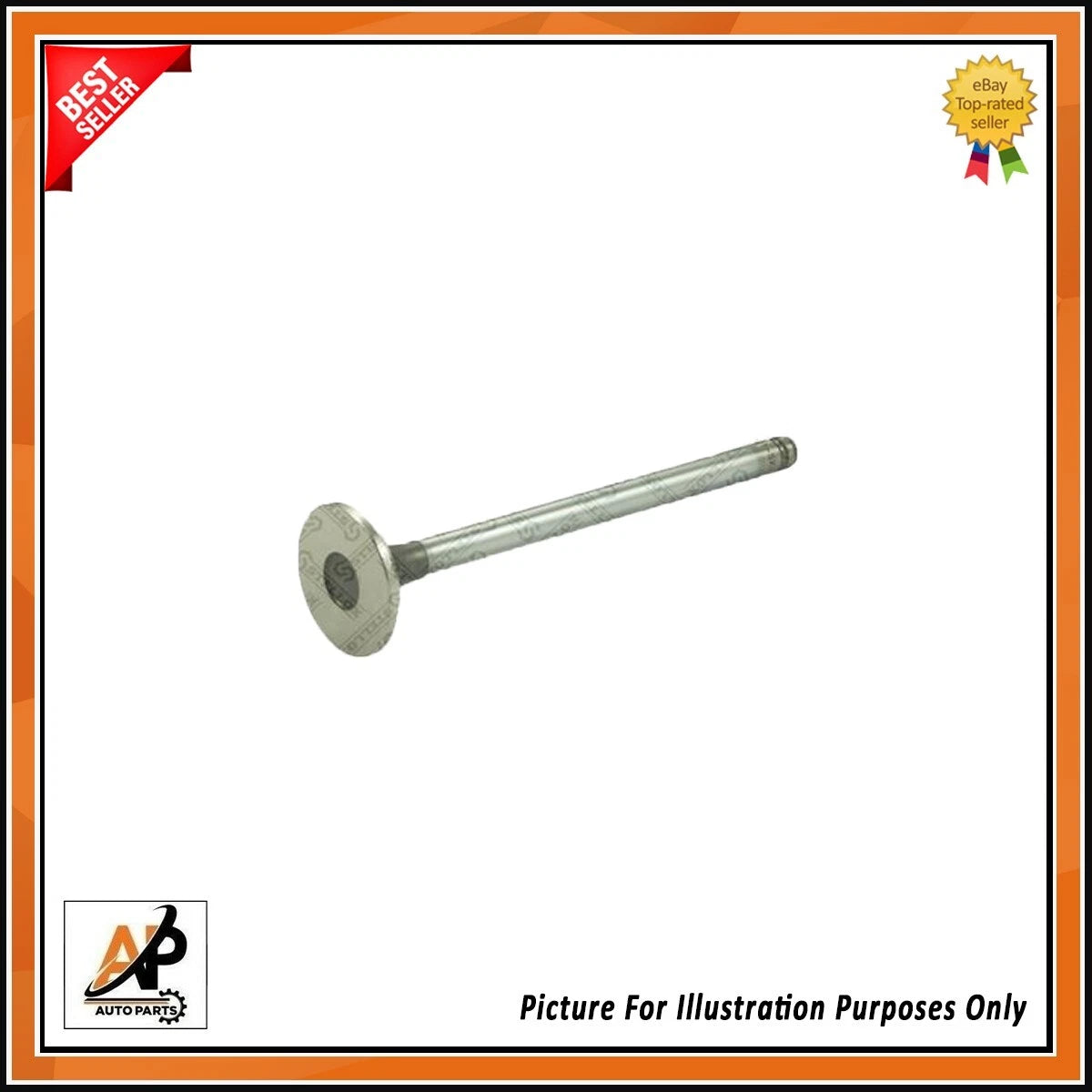 Exhaust Valve 1Pc Replacement for Citroen Peugeot 1.1 Petrol HFX (TU1JP)