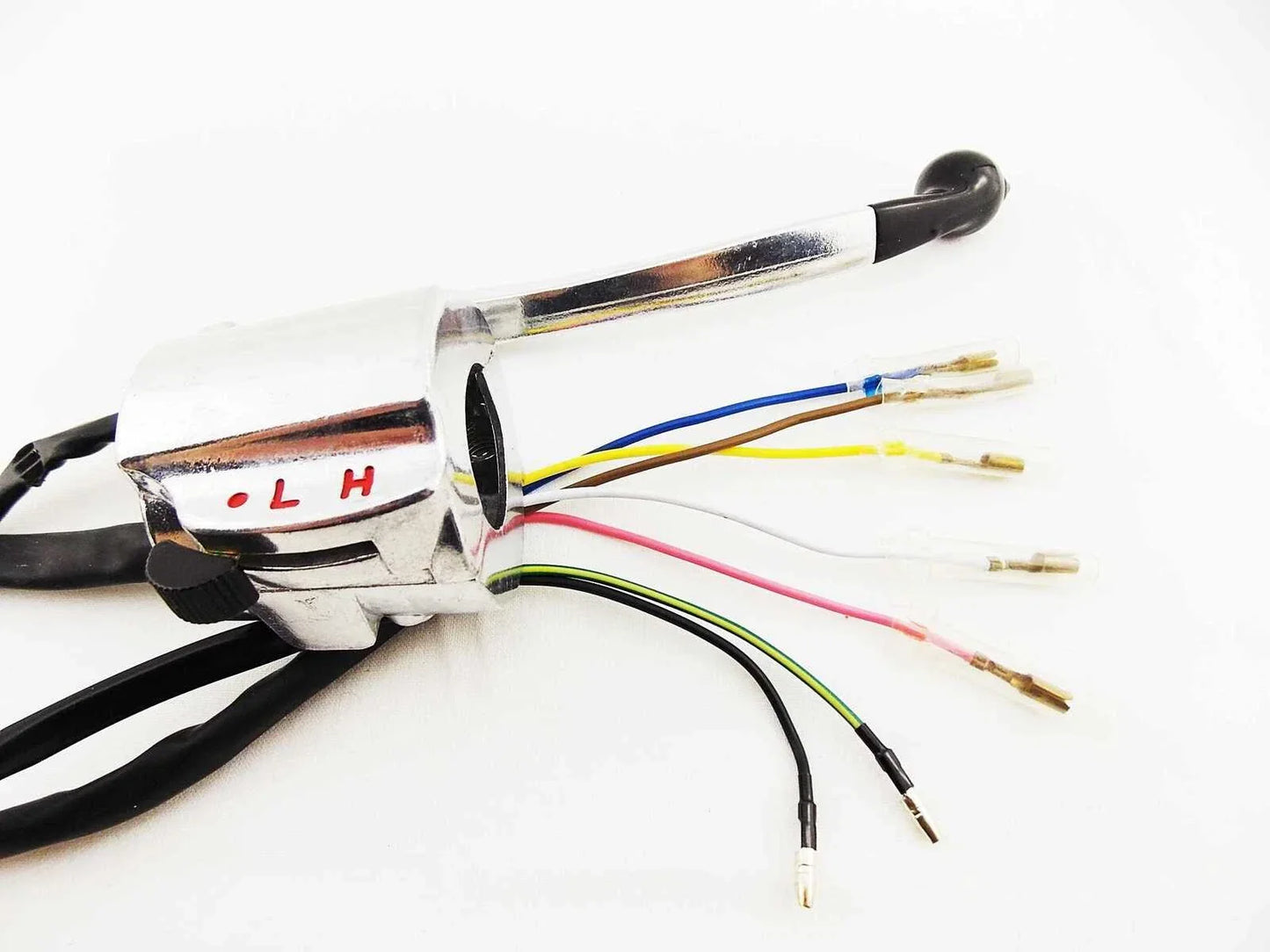 Chrome Handlebar Switch Block for Honda CG110 (1976-1979)