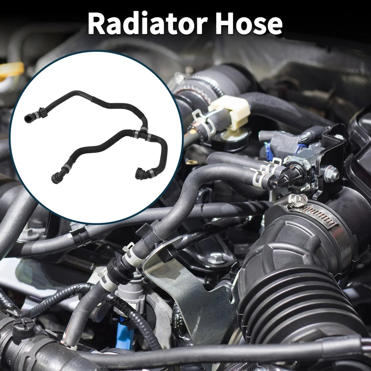 Radiator Hose for BMW X3 (2018-2021) Rubber coolant pipe