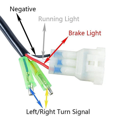 LED Brake Tail Light Turn Signal for Honda Grom 125 (2013-2023)