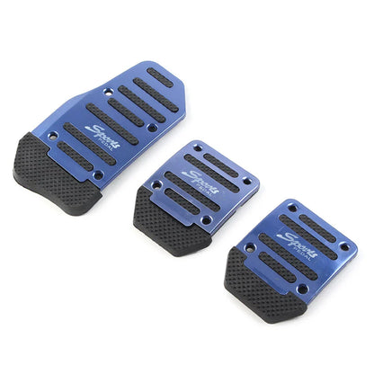 Aluminum Anti-Slip Foot Pegs for Sport Pedals - Blue (No Year Specified)