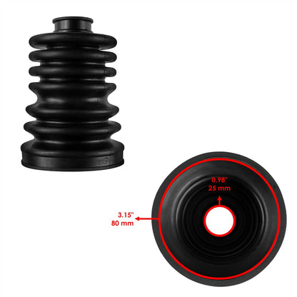 CV Boot Kit Rear Inner Outer 2 Sets for John Deere XUV825i Gas (2016–2020)