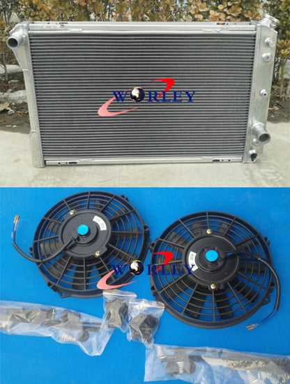3 Row Radiator + Fans for Pontiac Firebird/Trans Am, Chevy Camaro (82-92)