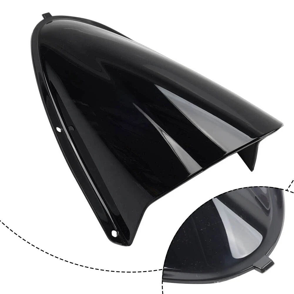 Black Windshield Wind Deflector for Aprilia RS660 (2020-2024)