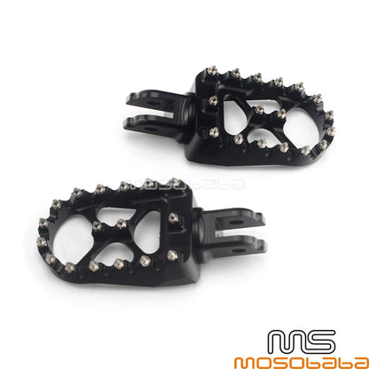 Wide Foot Pegs for Harley Deluxe Heritage Classic Sport Glide (2018-2023)
