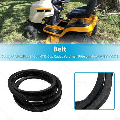 46" Deck Belt for MTD Cub Cadet Yardman Ride-On Mowers