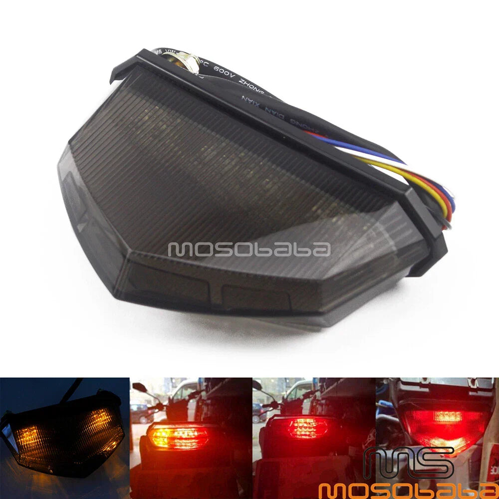 Universal Smoke Brake Tail Light for Motorcycle ATV Scooter (No Year Specified)