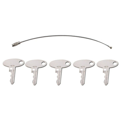 5 x Ignition Keys for Ford Shibaura Terramite Yushin Tractor