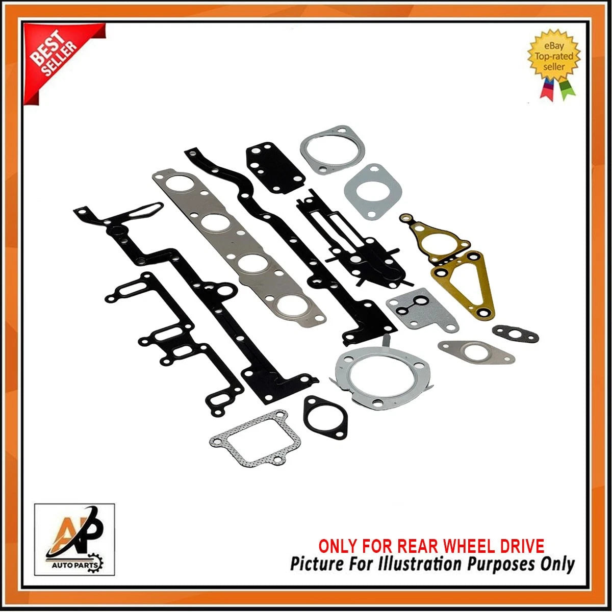Full Head Gasket Set OEM Replacement for Ford Peugeot 2.2 Diesel (2013–2016)