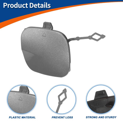 Front Bumper Tow Hook Cover for Mercedes GLB X247 W247 (2019-2023) Gray