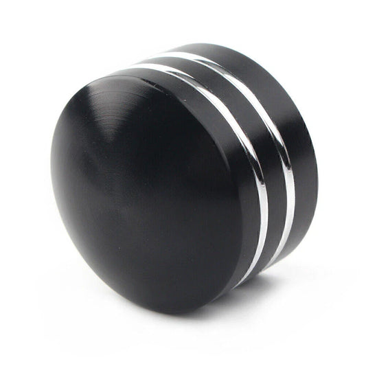 10 x Black CNC 9mm Motor Bolt Topper Caps for Harley