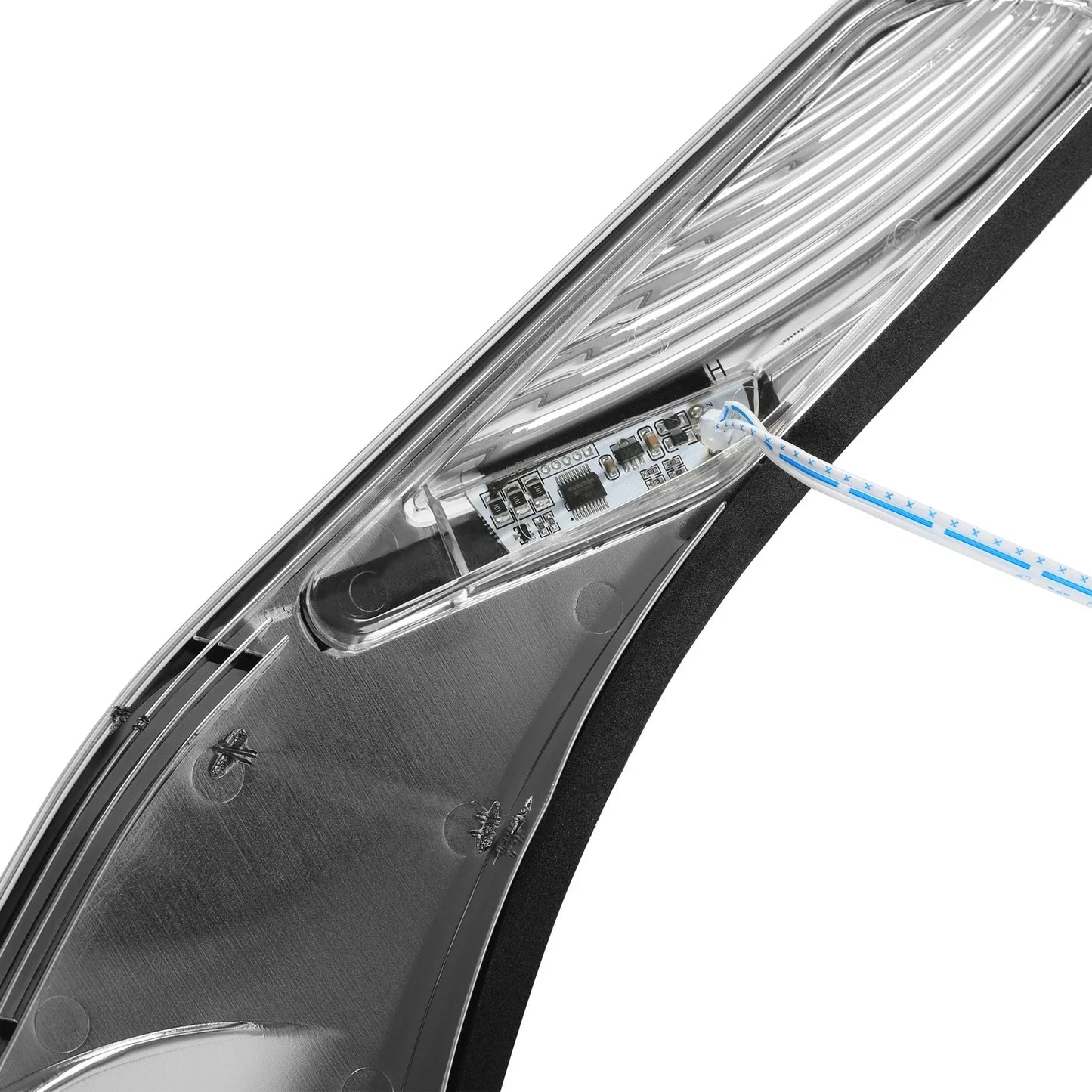 Chrome Windshield Trim Light for Honda Goldwing 1800 (2001-2017, F6B 2013-2017)