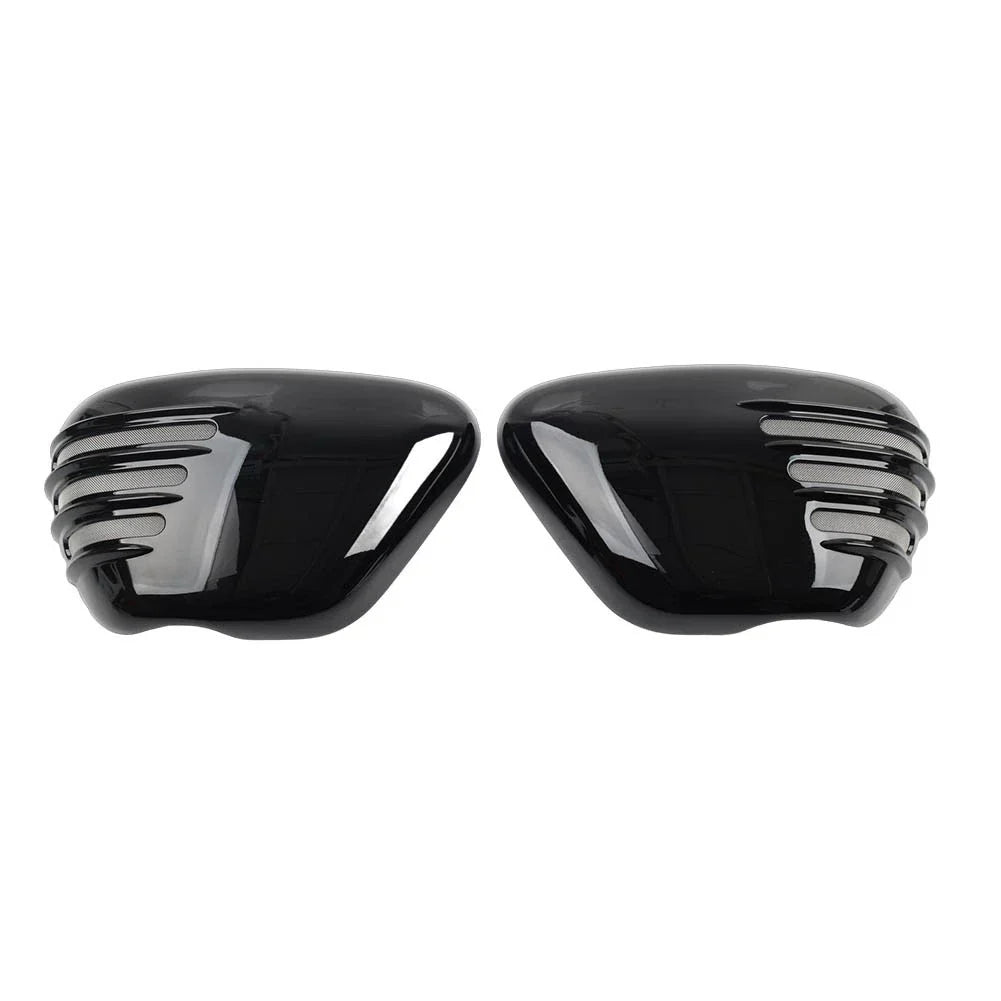 Gloss Black Left Right Battery Side Covers for T100 (2017-2023)