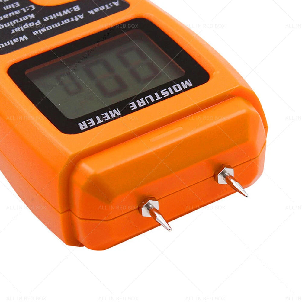 Digital LCD Wood Moisture Meter Damp Detector Humidity Tester