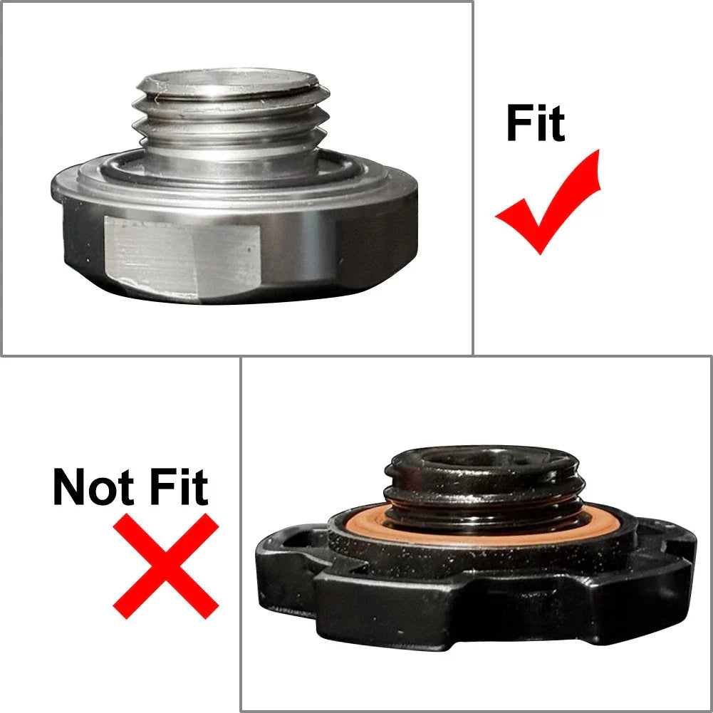 Engine Oil Filler Cap & Fuel Tank Cover for Nissan & Infiniti