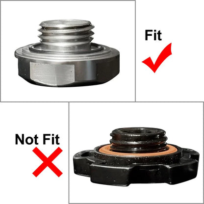 Engine Oil Filler Cap & Fuel Tank Cover for Nissan & Infiniti