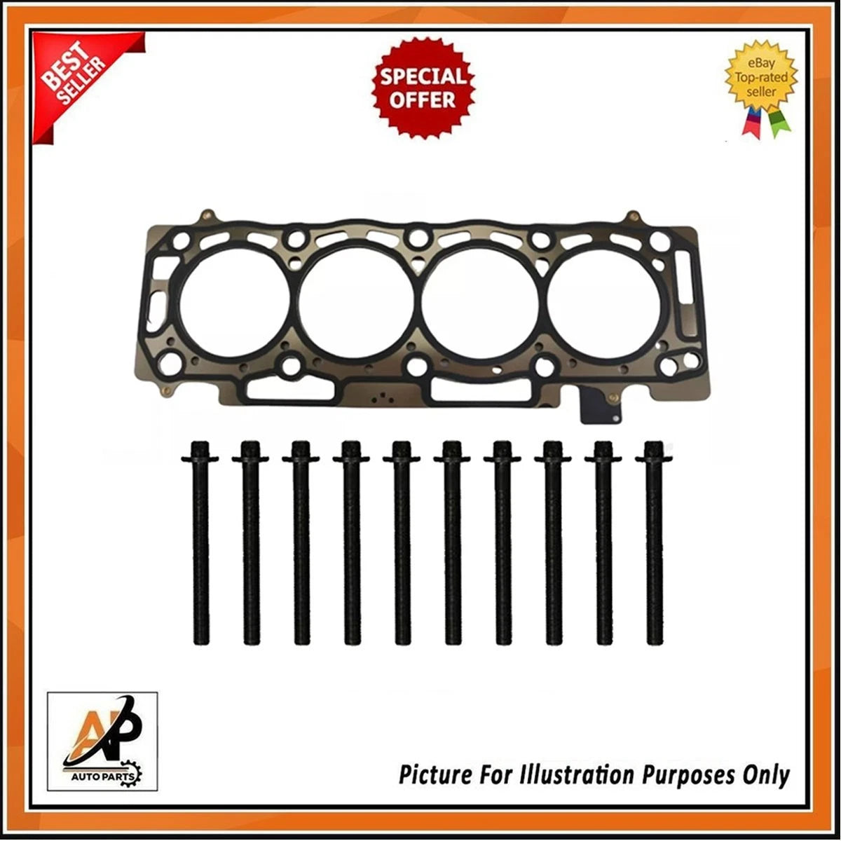 Cylinder Head Bare Replacement for Peugeot Citroen Ford 2.0 2.2 Diesel (1998–2011)