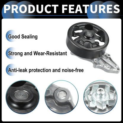 Water Pump for Honda CR-V 2002-2006 with Rubber Ring Kit