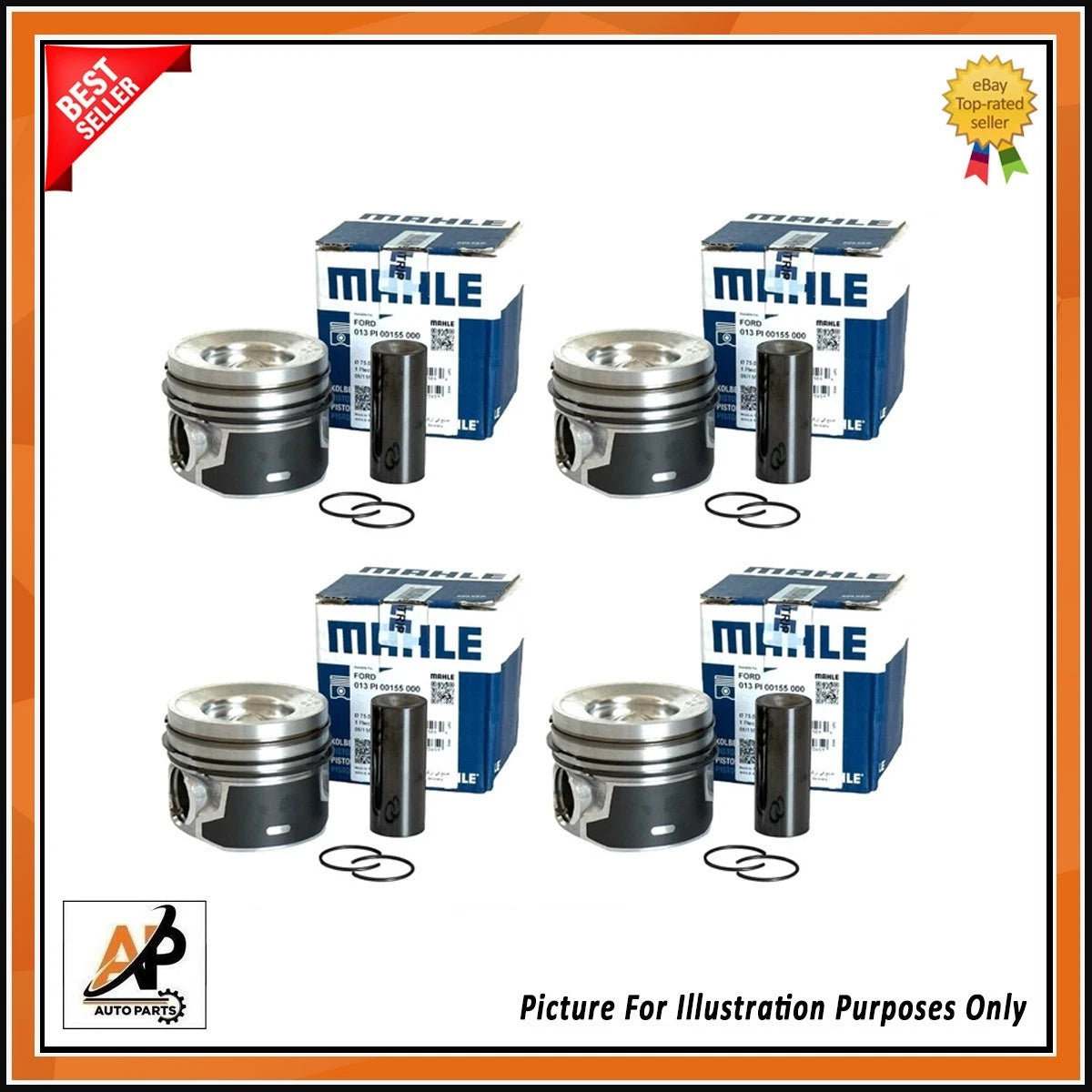 Engine Piston Ring Set Replacement for Citroën C3 Picasso (2010–2018)