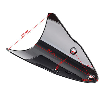 Black ABS Front Windscreen for Ducati 930 2017-2020, 950 2021-2024