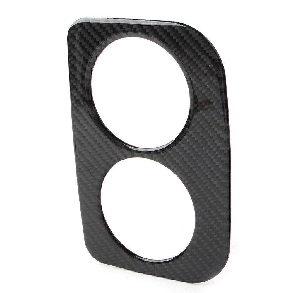 Carbon Fiber Rear Water Cup Panel Cover Trim for Subaru Forester (2013-2018)