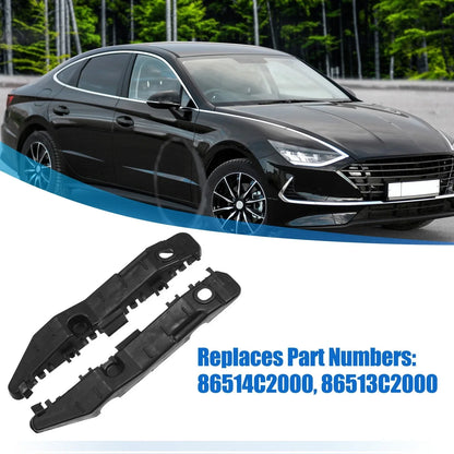 Front Left & Right Bumper Brackets for Hyundai (86514C2000) 2015-2020